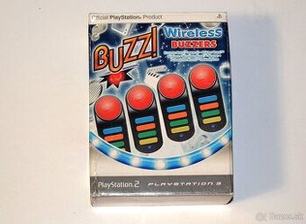 BUZZ Wirelles Buzzers pre Playtation 2 a 3
