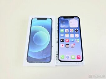 APPLE IPHONE 12 256GB BLUE ,BATERKA 100%