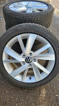 Alu kola originál Volkswagen Gavia R17–5x112 zimní
