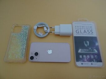 iPhone 13 Mini 128GB PINK - ZÁRUKA 1 ROK - 100% BATERIA