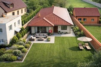 Na predaj novostavba rodinného domu typu bungalov v obci Šam