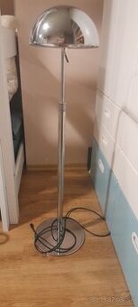 Chrómová stojacia lampa IKEA 365+ Brasa – na opravu / diely