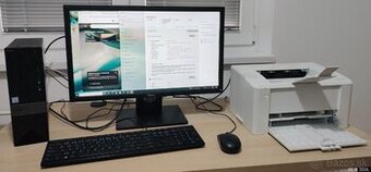 Dell Vostro 3268 + 23" monitor Dell + HP LaserJet M102w