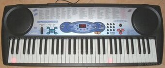 Výukové klávesy Casio LK 40 (svítící klapky)