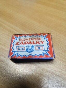 Zápalky s obdobia 1920-1940 rok