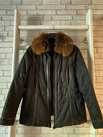 zimná čierna bunda Steffel - 1