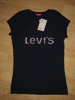 Levis dámske čierne tričko