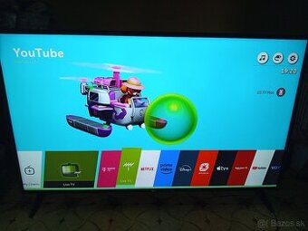 65''(164 CM) LG SMART 4K, webOS 3.5 LG65UJ6307 TOP STAVE