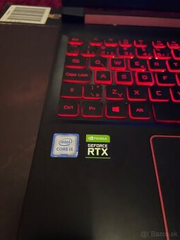 Herný Notebook RTX 2060 6GB, Intel Core i5