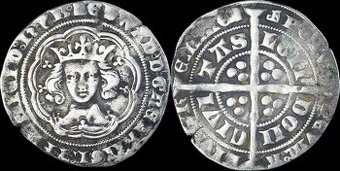 Anglie - Edward III. (1327-1377) - Ag. groš