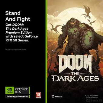 DOOM: Dark Ages GeForce RTX 50 Series Bundle
