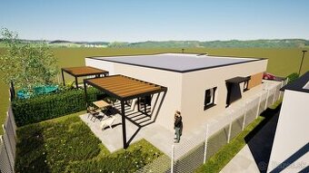 Moderná novostavba rodinného domu so záhradou, Častkovce