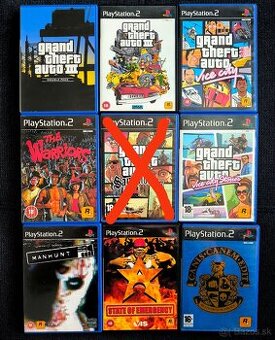 Rockstar Games hry na PS2