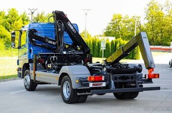 MERCEDES 1218 NOVÝ HÁKOVÝ NOSIČ KONTAJNEROV HYDRAULICKÁ RUKA
