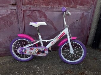 Predám dievčenský bicykel (kolesá 16”)
