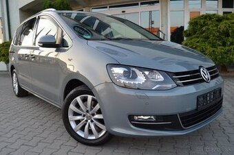 VW SHARAN 2.0 TDI, PANORÁMA, KOŽA, BIXENÓN, 7 MIESTNE, ŤAŽNÉ