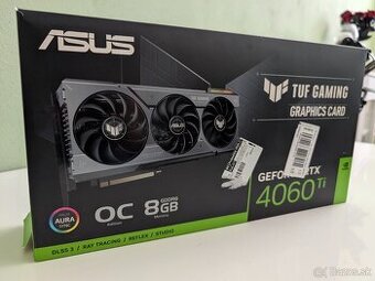 Grafická Karta ASUS TUF Gaming GeForce RTX 4060 Ti 8GB