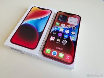 APPLE IPHONE 14 PLUS 128 GB RED EDITIO,BATERKA 100%