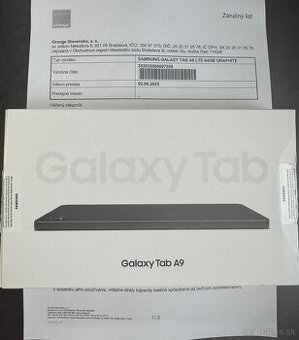 Samsung Galaxy A9 LTE nový