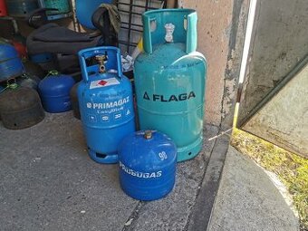 Propán butánové fľaše