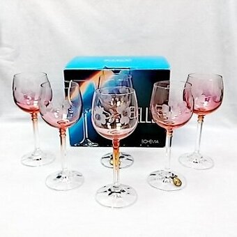 Retro poháre Bohemia