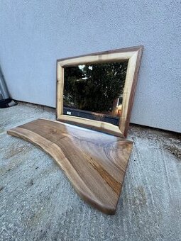 Umývadlová doska pod umývadlo a zrkadlo