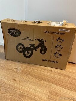 Trybike - drevene detske odrazadlo 4in1