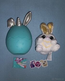 Rainbocorns Bunnycorn biely zajačik