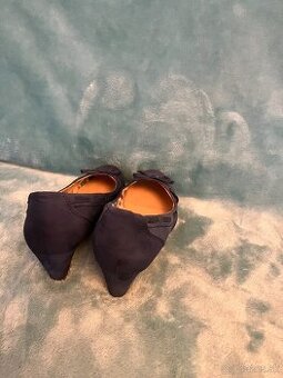 Semišové topánky na platforme veľkosť 37