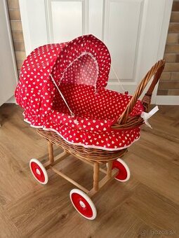 Predám prútený kočík pre bábiky