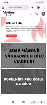 viadrus náhradní dily na kotel U22-U26.U32