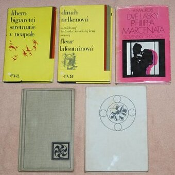 Staré knihy - romány