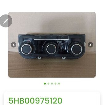 Climatronic Passat b7