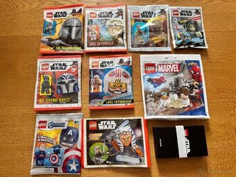 Lego Star Wars Minifigures + Polybags - Nové a Neotvorené