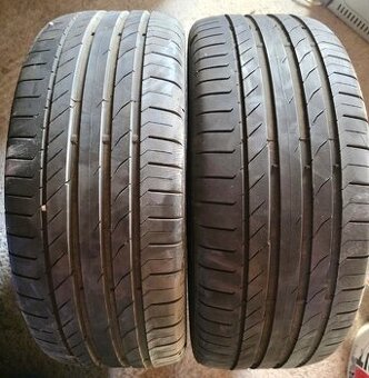 2ks zachovalé 18"letné 235/55R18 100V Continental 7mm