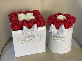 Box mydlových ruží