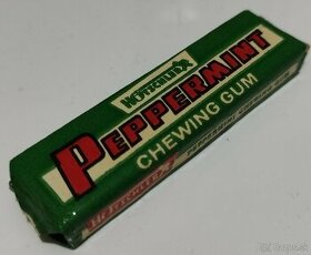 Retro balíček žuvačky Peppermint