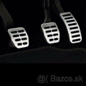 Sportovní pedály z ušlechtilé oceli: Škoda, VW, Audi, Seat