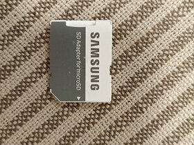 Predám Samsung adapter + mikro SD