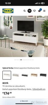 Skrinka pod TV, BESTA/IKEA