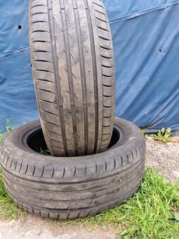 Ponúkam 2 letné pneumatiky Nankang Sport 215/55 R17