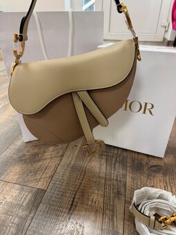 Dior saddle bag with strap latte Skladom