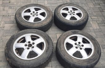 Hliníkové disky R15, 5x112 s pneu