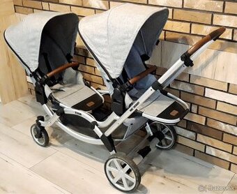 ABC Design Zoom Graphite Grey - pre dvojicky/surodenecky