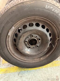Originál 5x120 BMW plechové disky a gumy