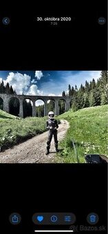 Dámske kožené moto nohavice