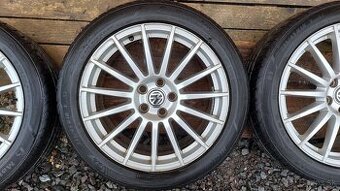 Alu disky R18 5x112 ET43 8J Audi VW Škoda Seat