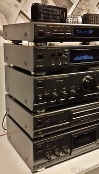 Zostava TECHNICS tuner, equalizer, zosilnovac, CD, deck= C01