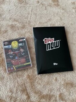 Topps Now Formula 1 Lewis Hamilton ferrari kartička