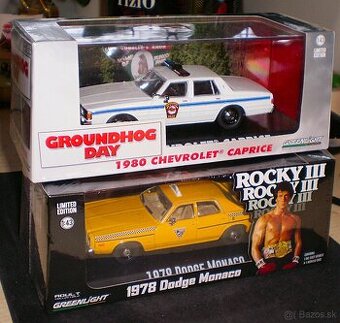 DODGE MONACO a CHEVROLET CAPRICE , 1:43 , GREENLIGHT